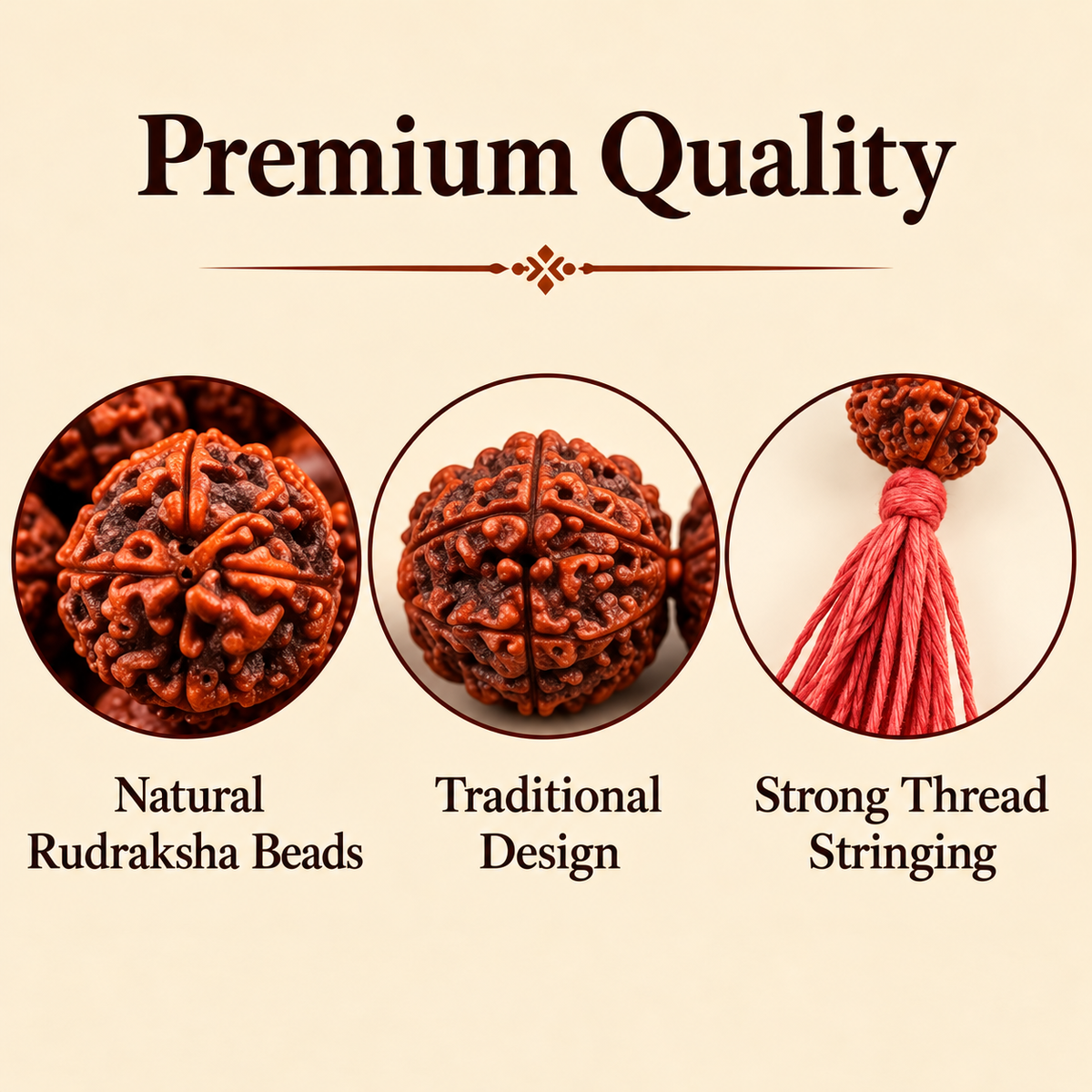 Rudraksha Mala – Premium Rudraksha Quality Showcase